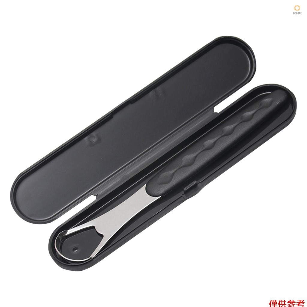 Stainless Steel Tongue Scraper Double Sided Curved Shape Tongue Cleaner for Adults Kids Improve Oral Condition Reduce Bad Breath