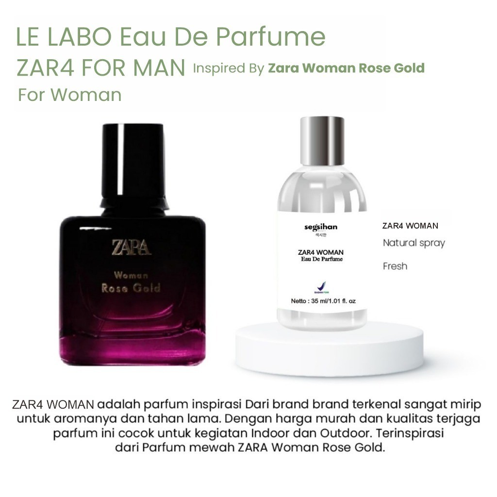 Reliable Durable Parfum Lelabo Tahan Lama 35ml/Parfum Wanita/Parfum Pria/Parfum Terlaris Multi Quality - Image 3