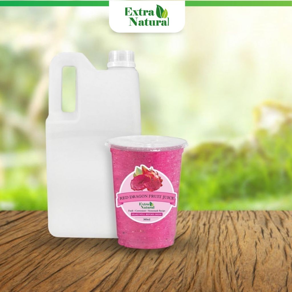 Chilled Red Dragon Fruit Juice 3L [Jus Buah Naga] (ONLY DELIVERY WITHIN KV AREA, read description box before order)