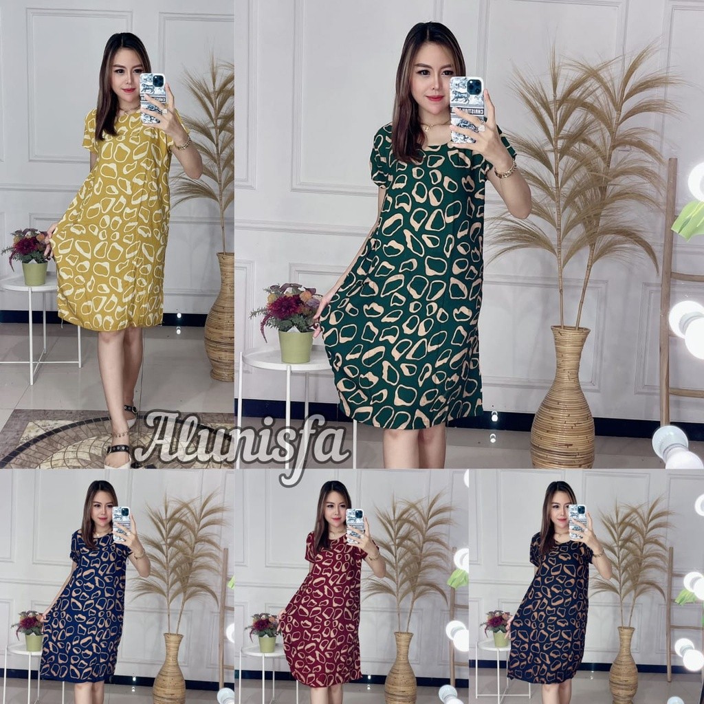 Robusta motif Bali Rayon Negligee