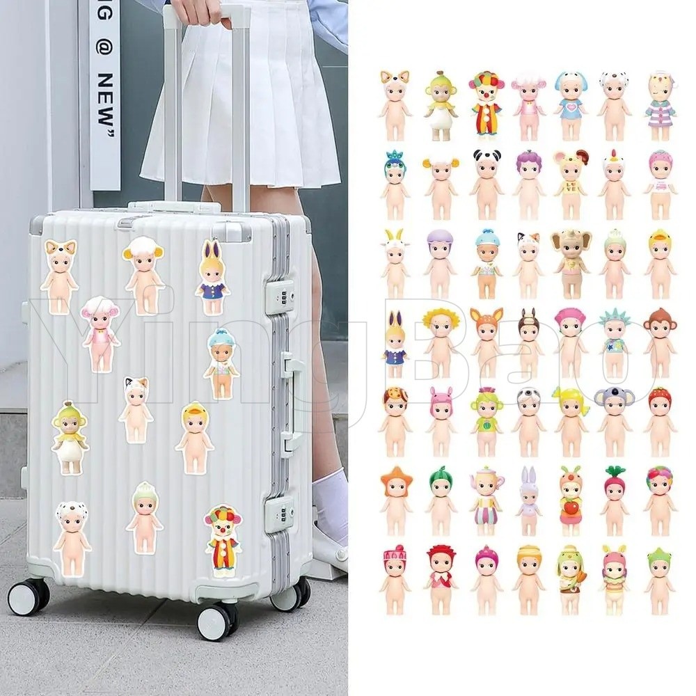 100Pcs Sonny Angel Warm Healing Doll Graffiti Sticker Car Trunk Water Cup Kawaii Sticker Children's Birthday Gift