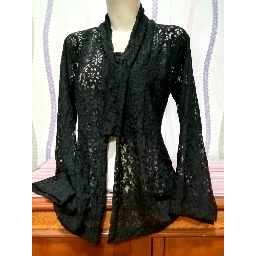 Purpose Reliable Grandma's kebaya-bali kebaya/Javanese Blouse Sofia's kebaya Long Sleeve kebaya-Traditional Dress Bro... - Image 3