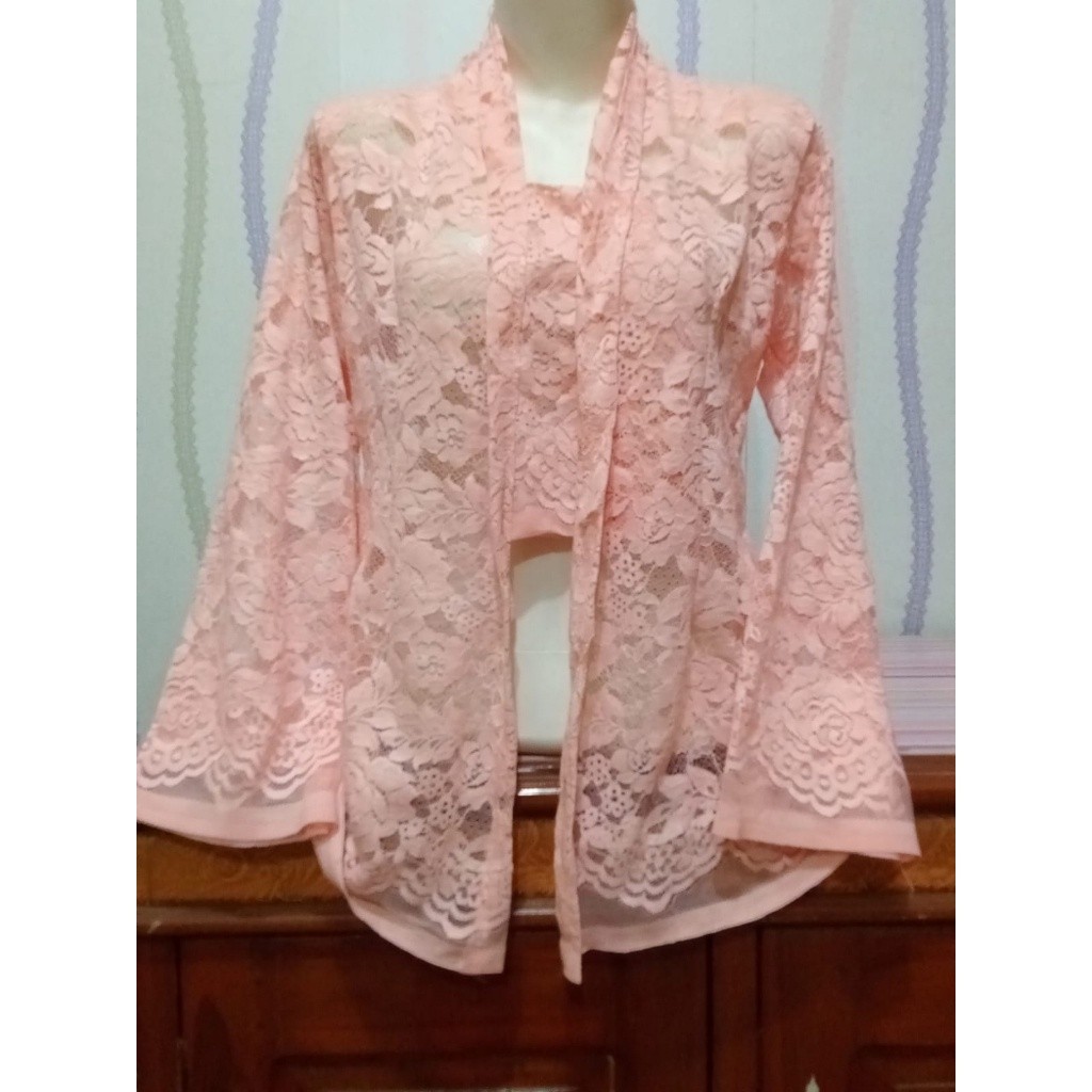 Purpose Reliable Grandma's kebaya-bali kebaya/Javanese Blouse Sofia's kebaya Long Sleeve kebaya-Traditional Dress Bro... - Image 4