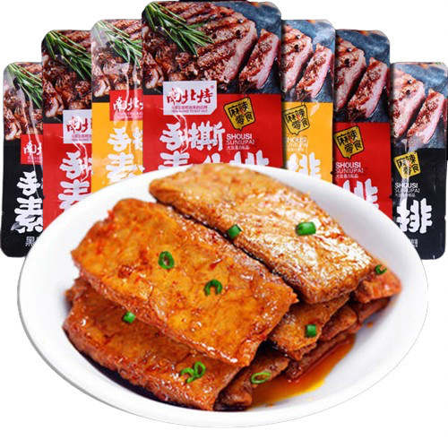 [WholeSale] 南北特 手撕素牛排 素肉豆干 Hand-Shredded Vegan Beef Steak & Tofu Jerky
