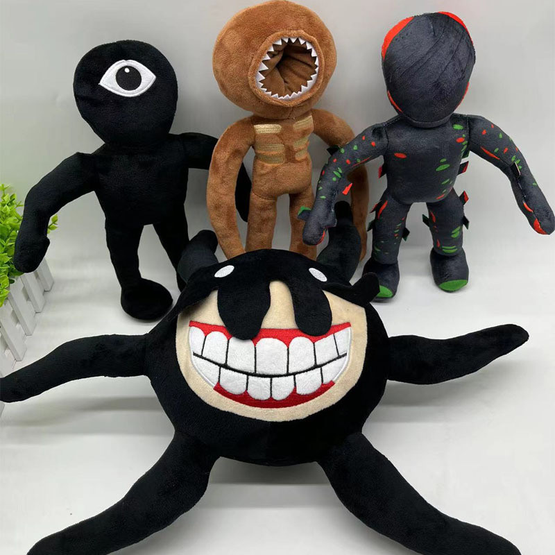 Escape Gate Horror Doll roblox rainbow friends Anime Game Toys Cartoon Merchandise Plush Toys Dolls Children's Toys