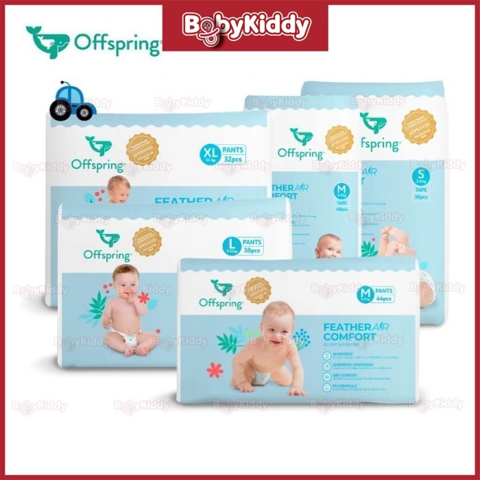 Offspring Feather Air Comfort Baby Diapers Pants