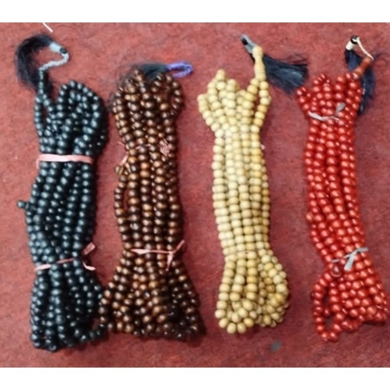 Tasbih Kayu Kokon 1000 dan 500  bigi 7mm