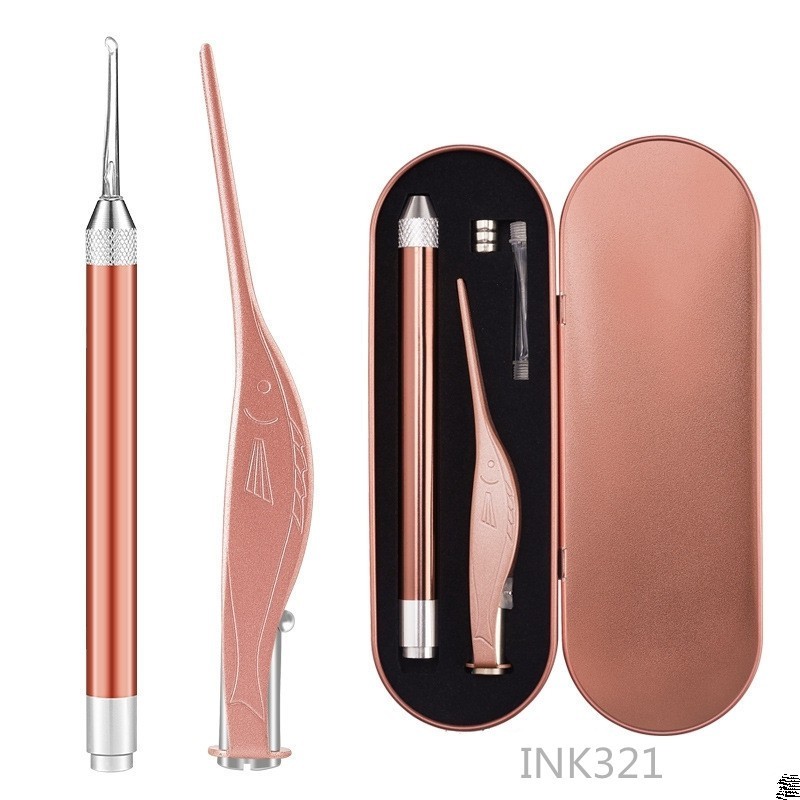 2PCS Stainless Steel Earwax Removal Pick Set – Safe Ear Cleaner Spoon for Baby, Kids & Adults