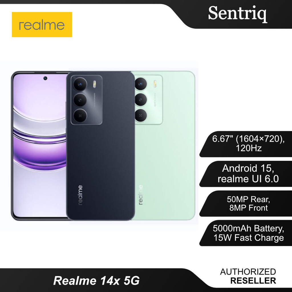 Realme 14x Price in Malaysia & Specs - RM1099 | TechNave