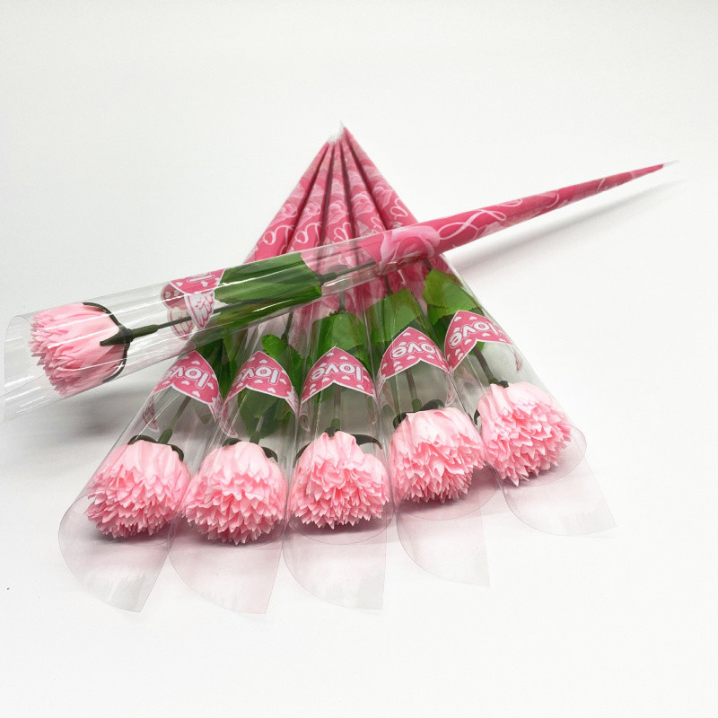Mother's Day Carnation Bouquet Artificial Flowers Father's Day Teacher's Day Gift