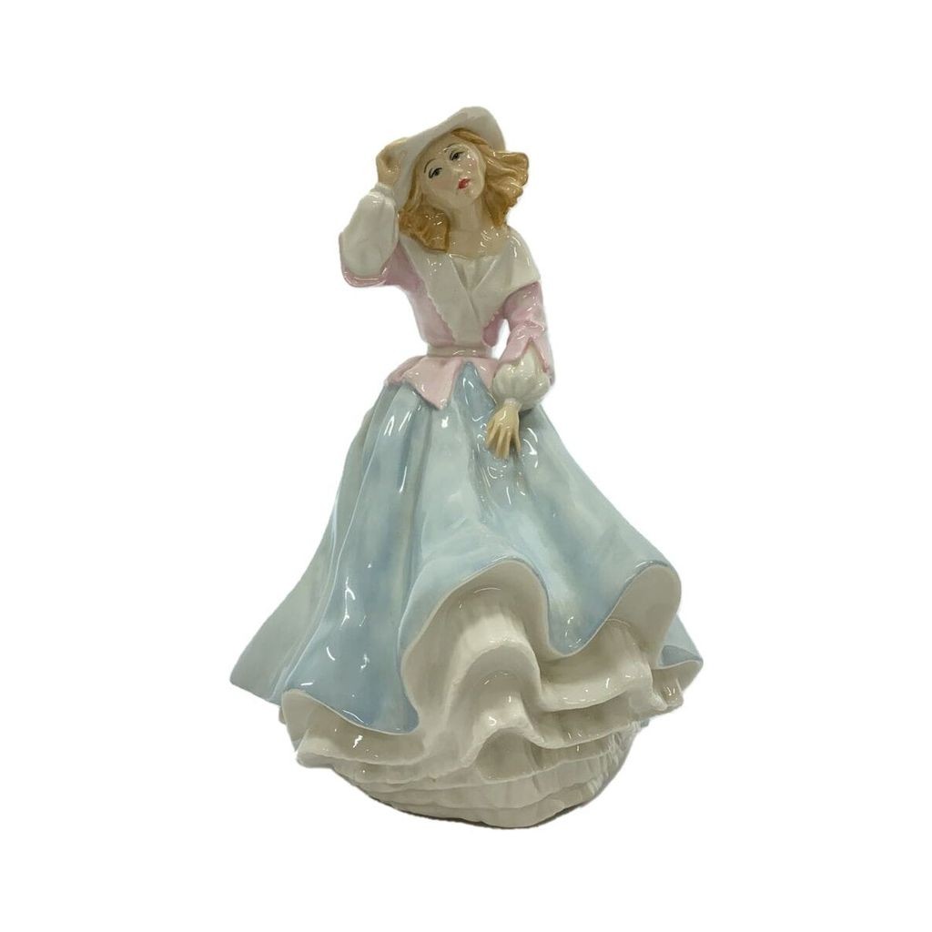 Royal Doulton Interior Goods Pottery Doll 1987 HN3139 FREE AS THE WIND