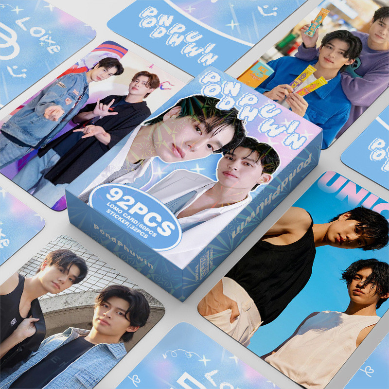 92-96pcs POND PHUWIN WE ARE Lomo Cards 4EVE situationship DICE BRIGHT WIN PROXIE Thai Star TDrama Stickers Photocards GEMINI FOURTH joong dunk winny satang Postcards Cheap HT
