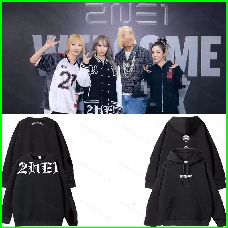 YB1 2NE1 CL Park Bom Sandara Park Minzy Hoodie Anime Sweatshirt Unisex Long Sleeve Top