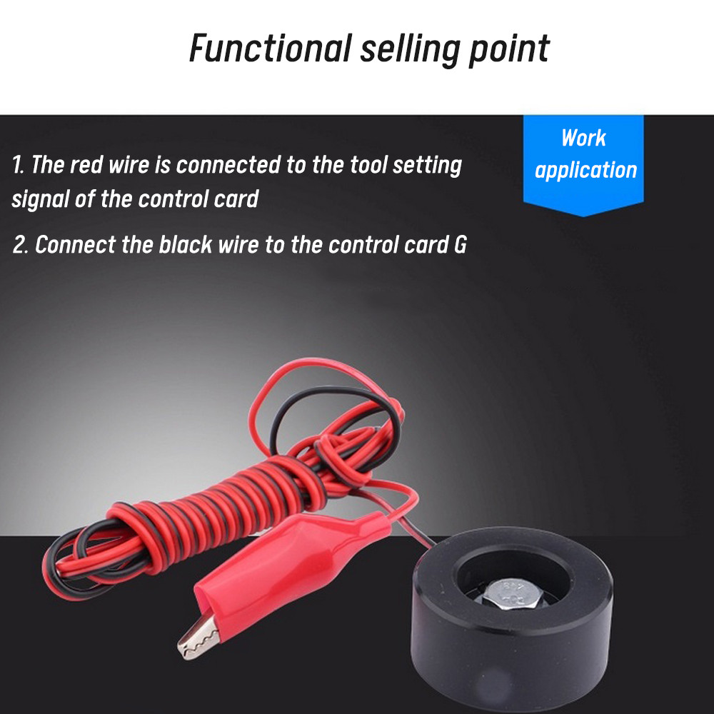 DIY Duty Mach3 Tool CNC Z Axis Router Mill Zero Check Touch Plate Setting Probe Milling 35mm Engraving Machine - Image 2