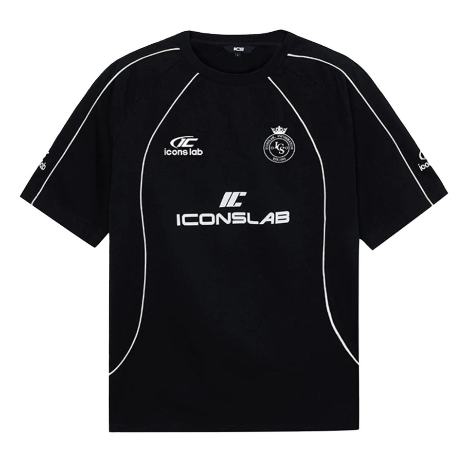 Iconslab Deconstruct Embroidered Logo T-Shirt