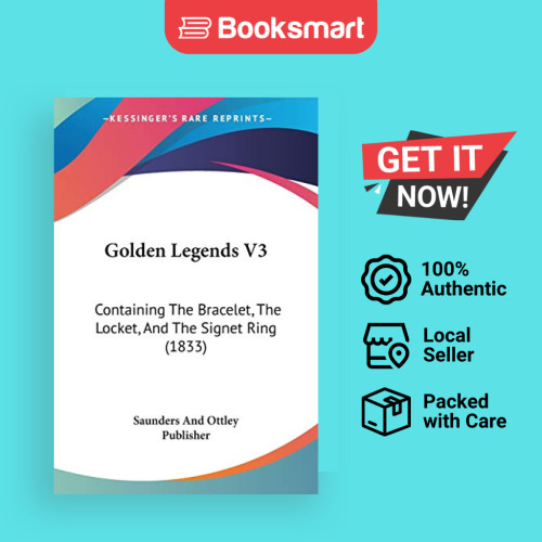 Golden Legends V3 | Saunders and Ottley Publisher | Paperback | English Edition  | 9781120963635
