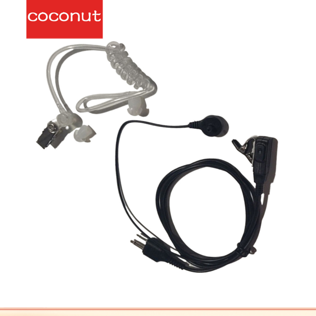 1/2/3/5 Earpiece Radio External Headset Wearable Audio Headphone Speaker Earphone Security Guard Replacement for ICOM IC-12A