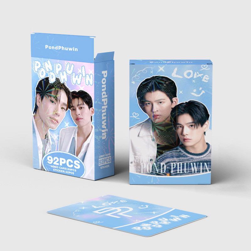 92-96pcs POND PHUWIN WE ARE Lomo Cards 4EVE situationship DICE BRIGHT WIN PROXIE Thai Star TDrama Stickers Photocards GEMINI FOURTH joong dunk winny satang Postcards