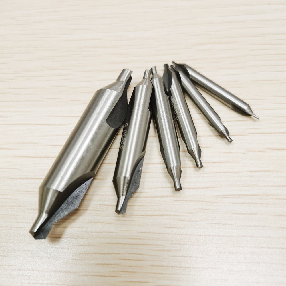 DIY Craft 6pcs 1.0-5.0mm HSS Center Drill Bit Set Metalworking Hole Cutter 60 Degrees Combined - Image 3