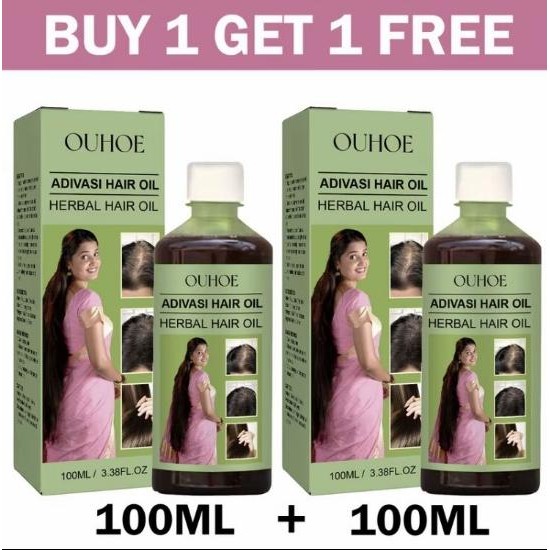 Herbal Hair Oil, Strengthen and Rich Hair, Prevent Hair Loss, Clean Hair, Repair Scalp, Smooth Hair Care Oil