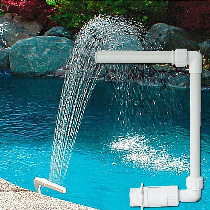 [LY] Adjustable Swimming Pool Waterfall Fountain Kit Fountain Water Spay Pool Spa Hot Sale