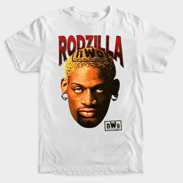 Dennis Rodman Rodzilla The Worm Kim Jong Un Basketball Sport Fan T-Shirt