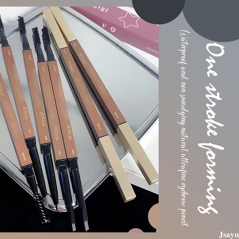 (QXJ) double-ended anti-sweat Super smooth long-lasting waterproof eyebrow pencil