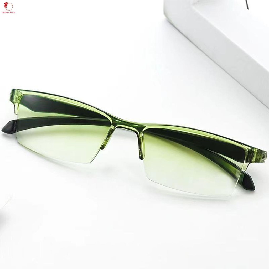 Reading Glasses Blue Light Blocking Standard Fit Spring Hinge Presbyopia Eyewear for Elderly Men and Women