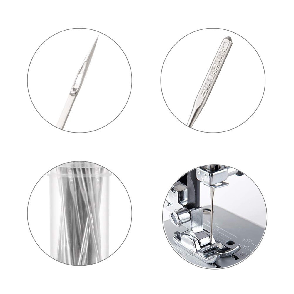Essential Quality 10pcs/pack Sewing Machine Needles 75/11 80/12 90/14 100/16 110/18 Household Machines Accessories Re...
