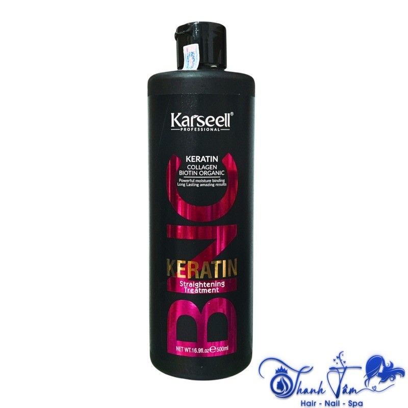 Karseell BNC Hydrolyzed Keratin Steamer for damaged hair with premium banana flavor 500ml - TN