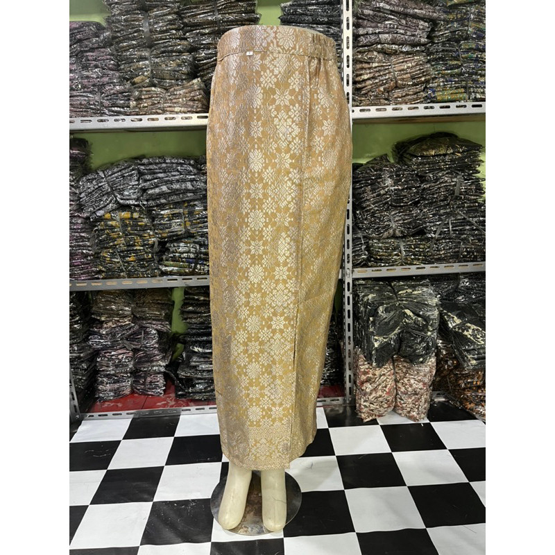 Quality Must (realpict) Songket MOTIF SPAN SKIRT || Kebaya bottoms Bridesmad EVENTS "QUALITY MATERIALS!!! - Image 2