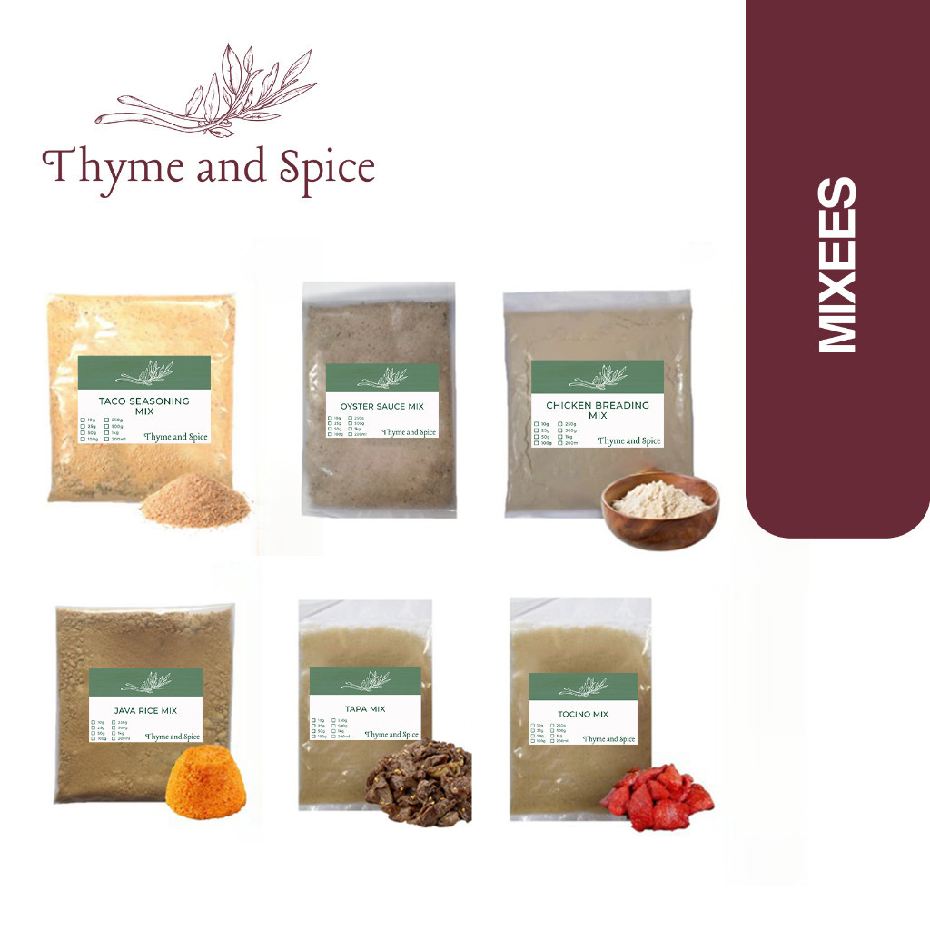 [POUCH] 100G Thyme Spice Sauce Mixes Pre-Mixes Seasoning️ Herbs Spices HAVI STORE