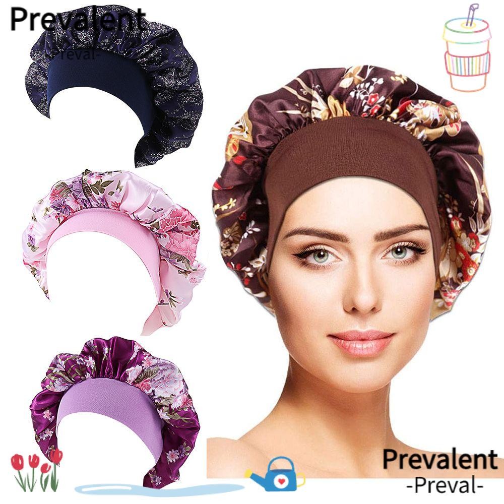 PREVAL Satin Bonnet Hair Care Head Wrap Hair Beauty Chemo Caps