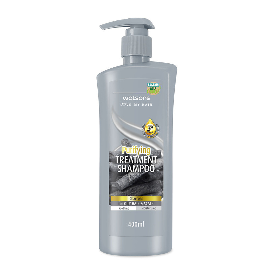 WATSONS Charcoal Treatment Shampoo 400ml