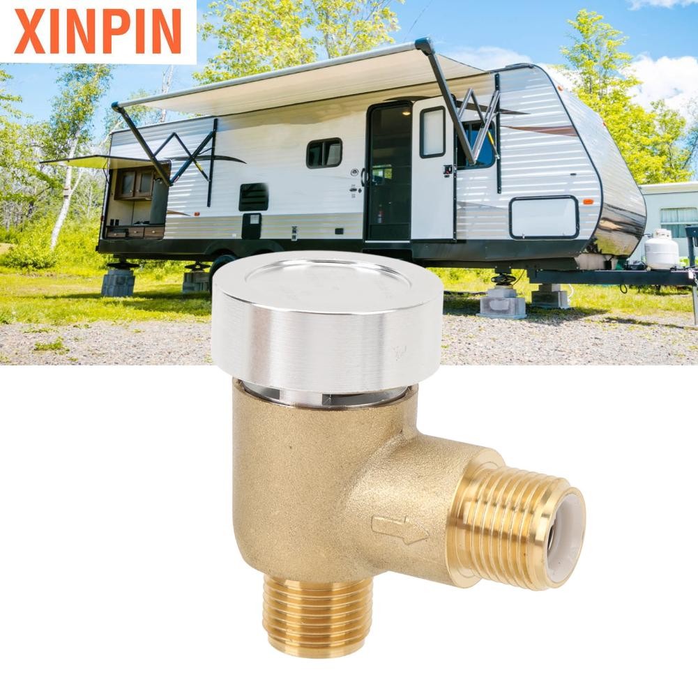 Xinpin RV Vacuum Breaker Check Valve Simple Installation Precise Threads 571 VAC CHK A Trailer Flusher for Motorhomes