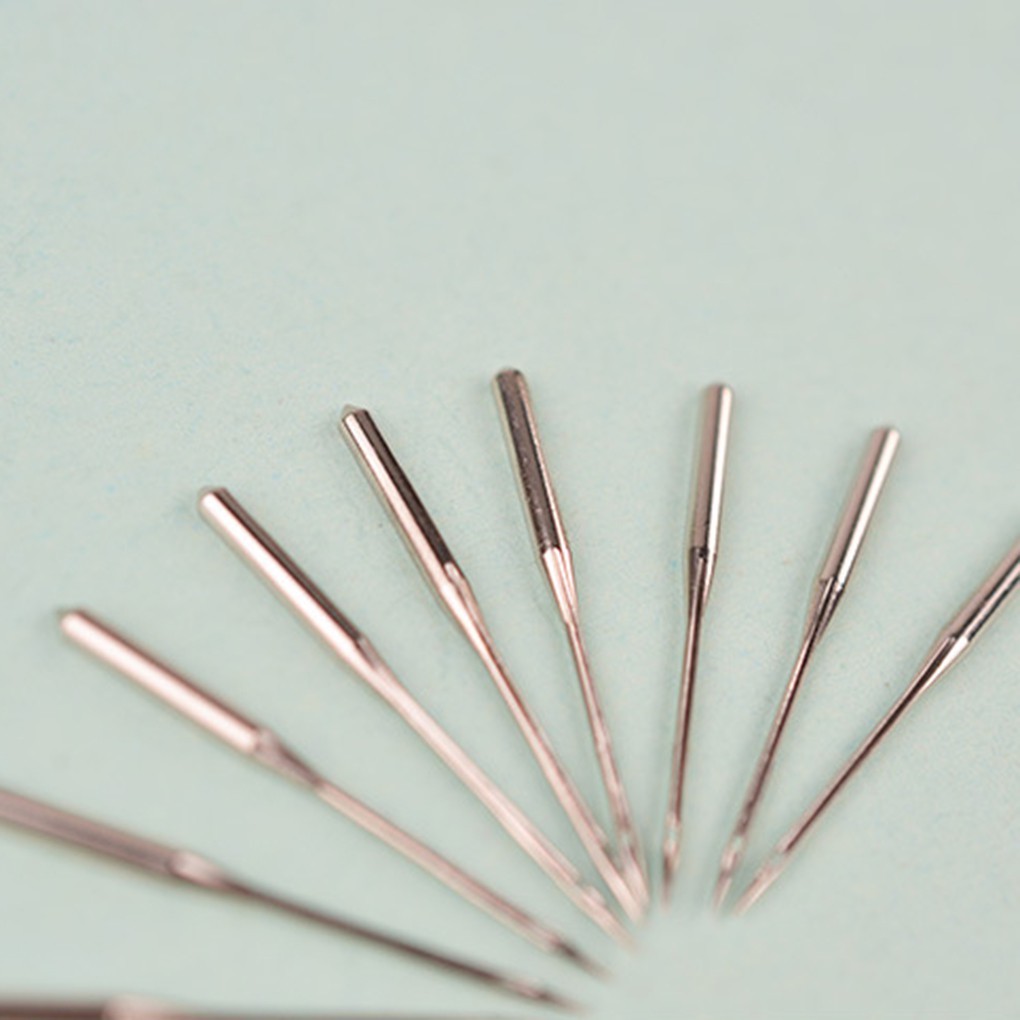 10pcs Stainless Steel Mini Manual Sewing Machine Needle Hand-held Electric Sewing Machine Pin CHSG