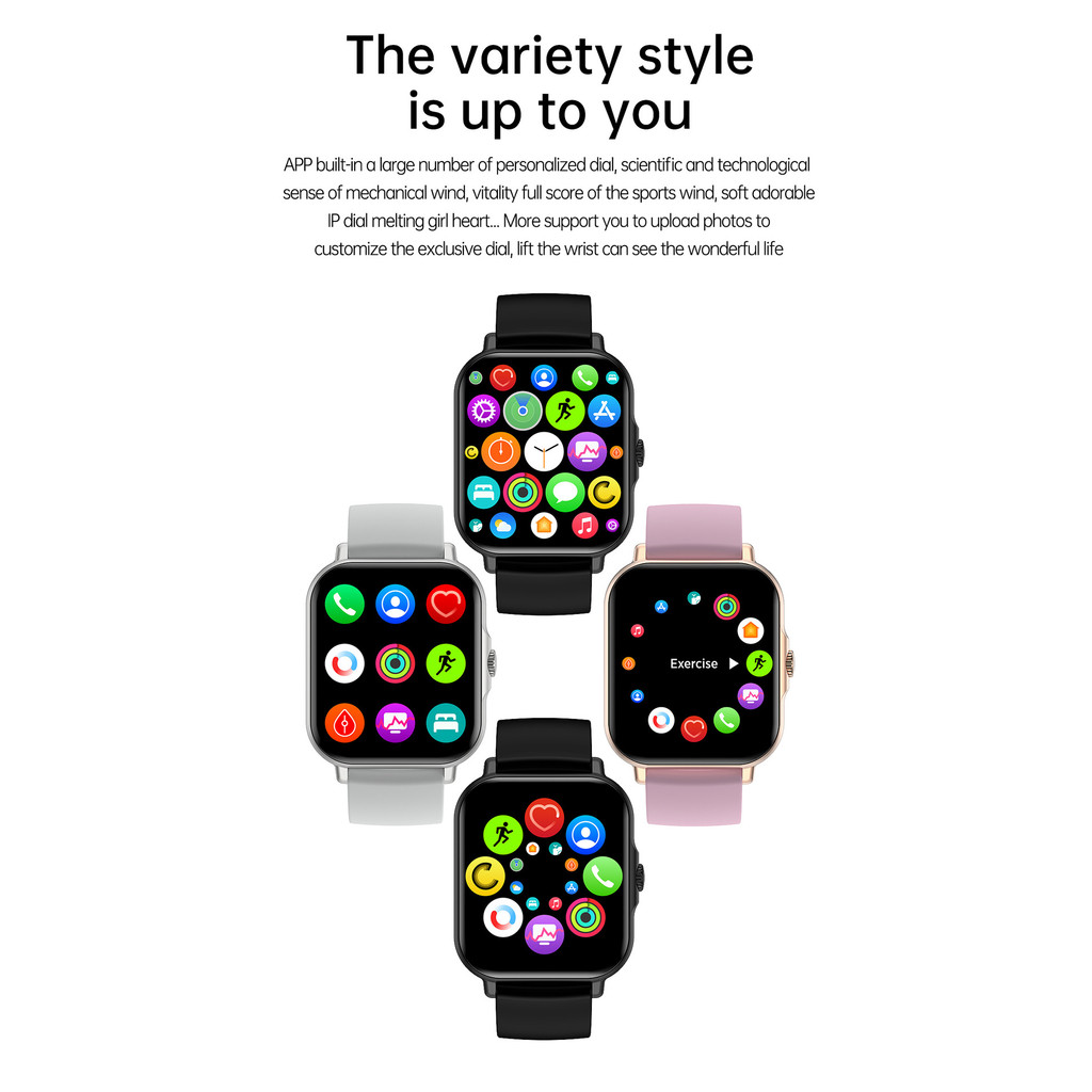 ZYO smart watch  smart watch women jam smart watch  smart watch waterproof  exercise exercise watch Health Monitoring H15 /H9 PLUS mart Watch Bluetooth Call Watch Exercise Heart Ra