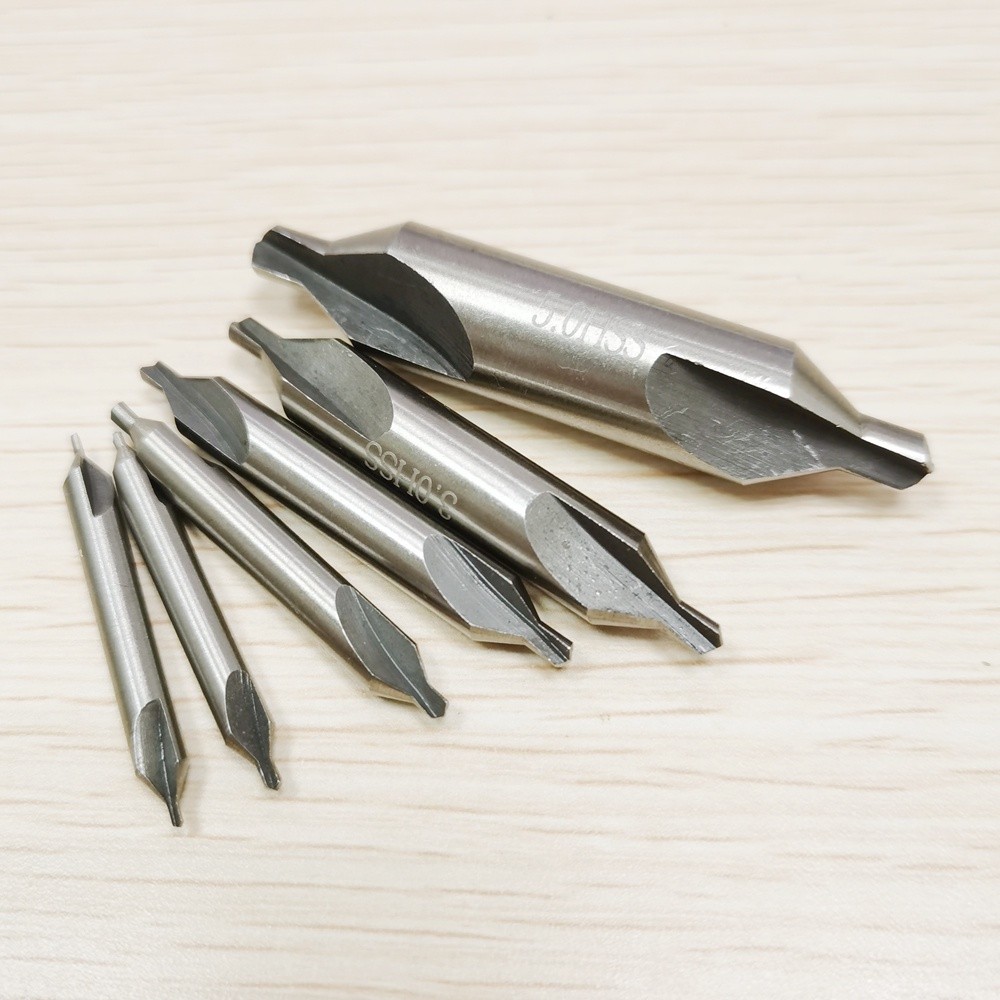 DIY Craft 6pcs 1.0-5.0mm HSS Center Drill Bit Set Metalworking Hole Cutter 60 Degrees Combined - Image 4