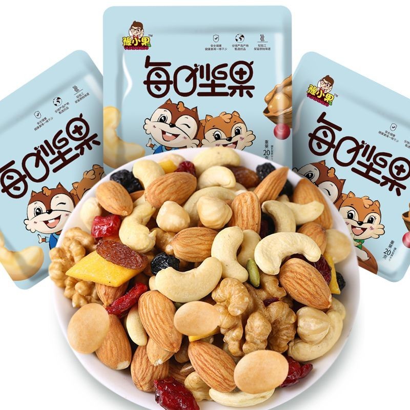 [WholeSale] 豫小果 15g 每日坚果 混合坚果 Everyday Assorted Nuts – Healthy Snack Pack