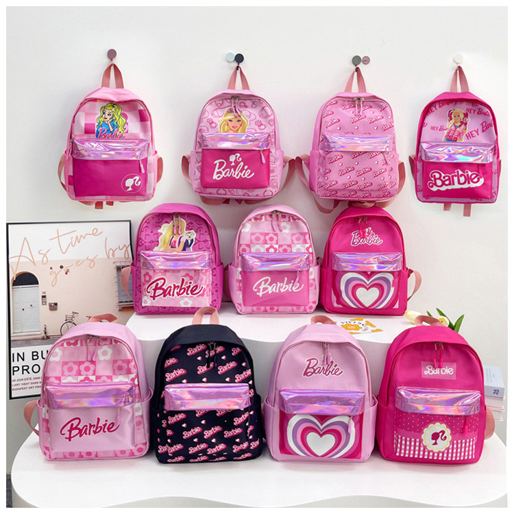 Malaysia dalam stok Cartoon Children's Schoolbag Cute Kindergarten Boys Girls Backpacks Anime Primary School Backpacks