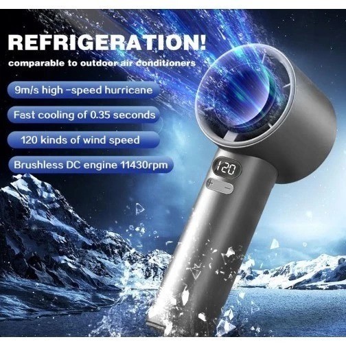 Portable USB Mini Fan kipas mini kipas tangan Mini Fan Rechargeable Handheld Fan with Led Display