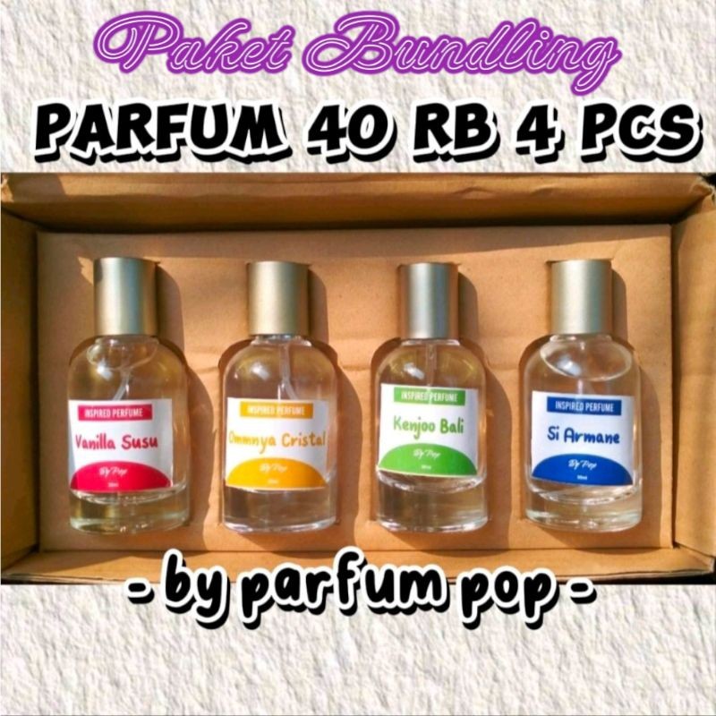 Have Multi Pop Parfum Paket Bundling Isi 4 Pcs Ukuran 35ml Quality Versatile - Image 3