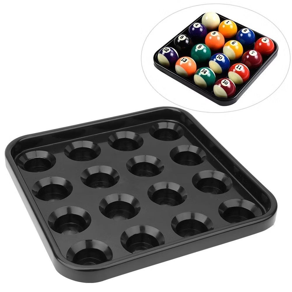 Shopping Billiard Tray Holder 16 Holes Pool Ball / 22 Holes Snooker Ball Portable Storage Plate Plat Simpanan Biliard