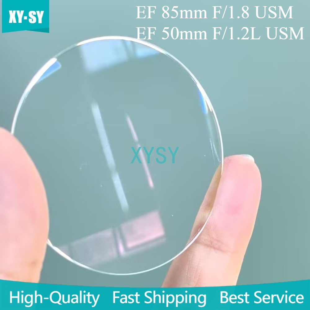 New 85 mm F 1.8 / 50 mm F 1.2 Front Lens 1st First Optics Element Glass for Canon EF 85mm F/1.8 USM / EF 50mm F/1.2L USM Repair