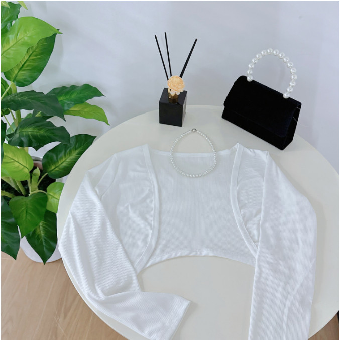 Elegant Long Sleeve Top - Casual Beach Cardigan Blazer, Women's Plus Size 3XL