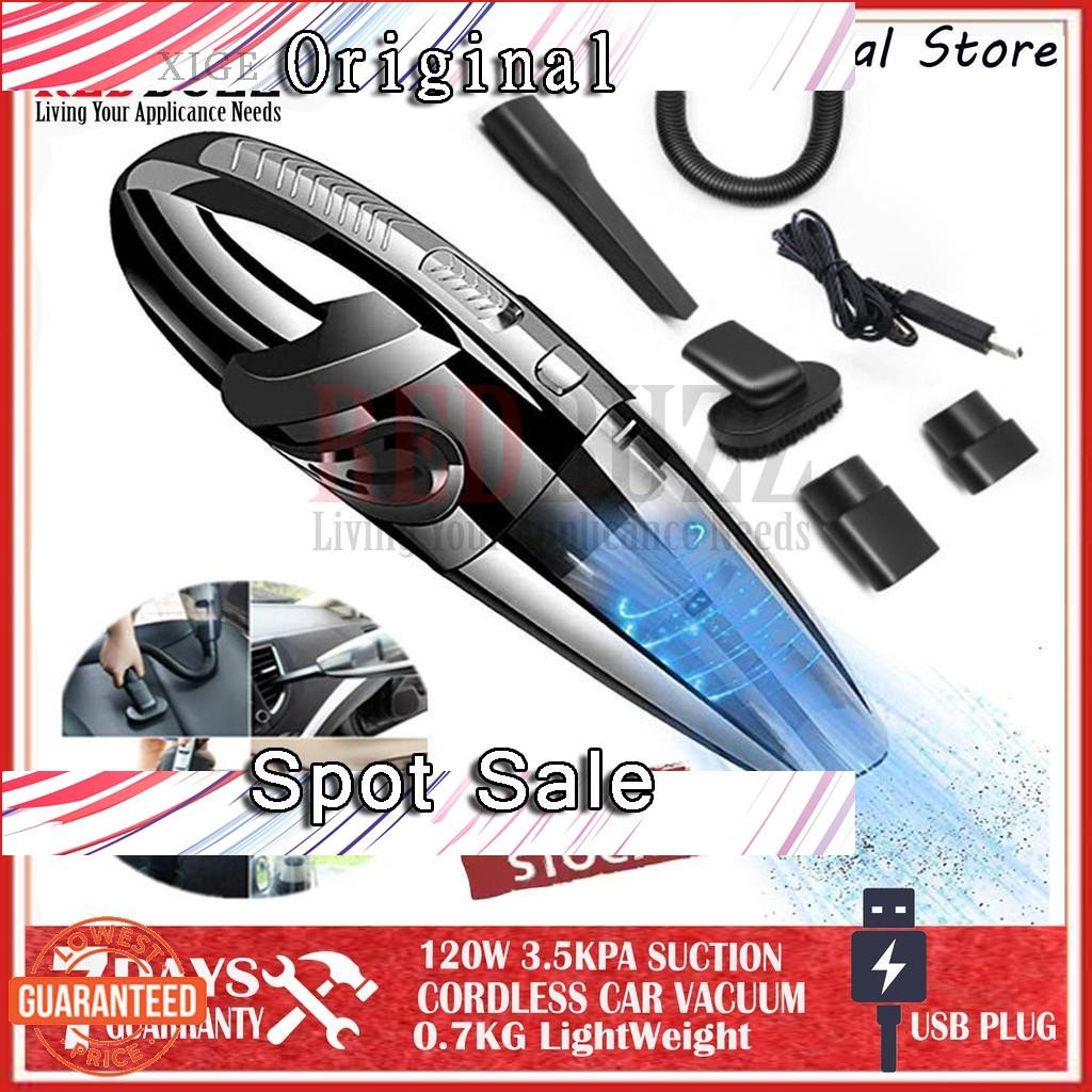 SF3 REDBUZZ Rechargeable Wireless Cordless Vacuum Cleaner Portable Handheld Car Household Vacumn Cleaner 120W Dry Wet Vacuum