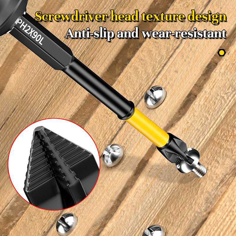 Premium Purpose Ph2 Anti-slip Phillips Screwdriver Bit Magnetic Electric Quality - Image 4