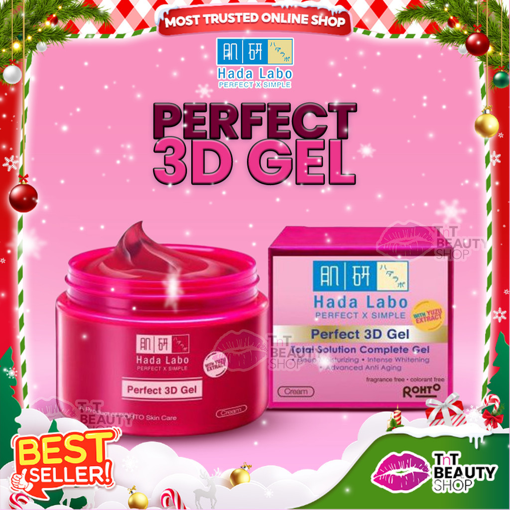 Hada Labo 3D Gel Perfect Moisturizing Whitening Anti Aging | Facial Moisturizer | Tnt Beauty Shop