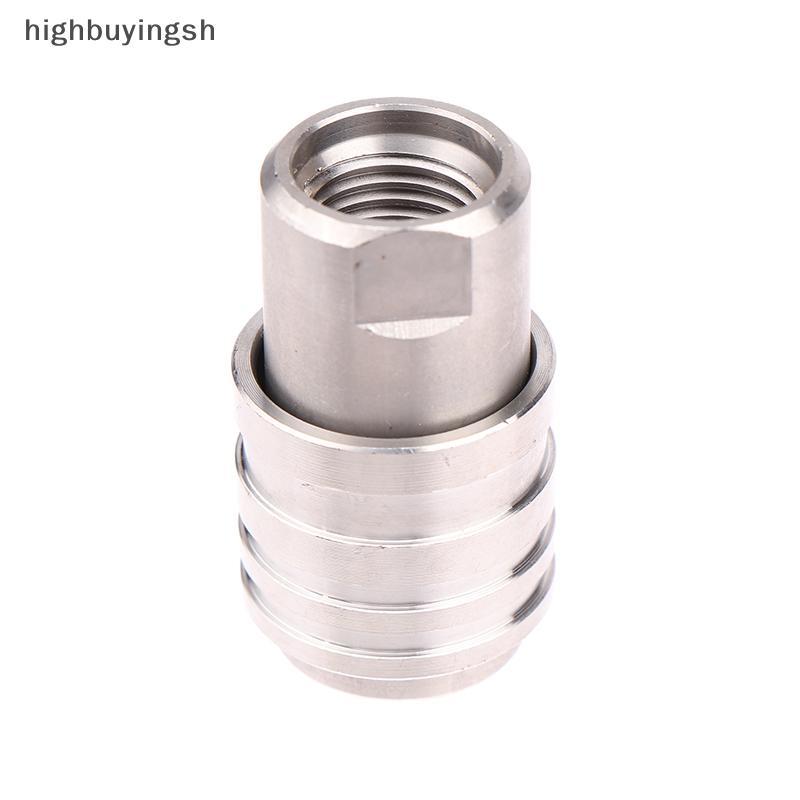null Self-loing 1/4" Qui Connector Holder With Thread M14 For High Pressure Wash  Foam Bottle Accessories null