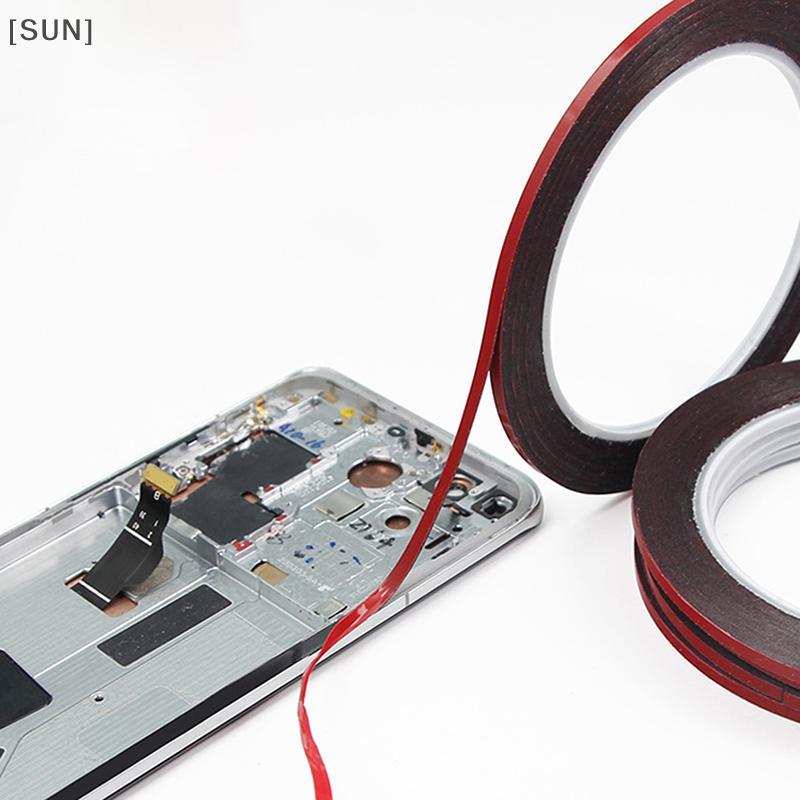 [SUN] 10M Mobile Phone Repair Double Side Tape For Cellphone Touch Screen LCD Pannel 3mm Self Adhesive Foam Stier Fix null